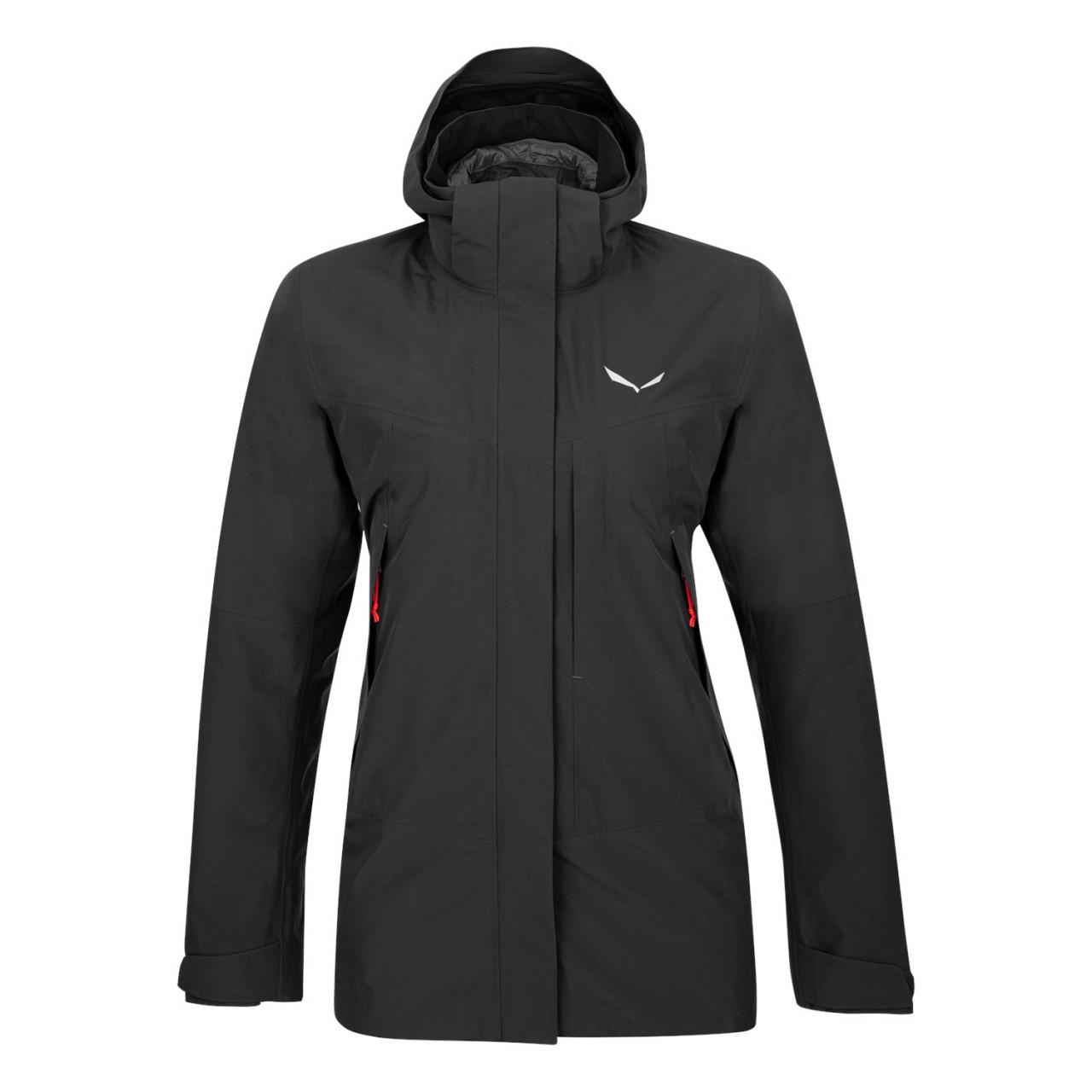 Chaqueta Hardshell Salewa Stelvio Gore-Tex® Convertible Mujer Negros Mexico (IE4670239)